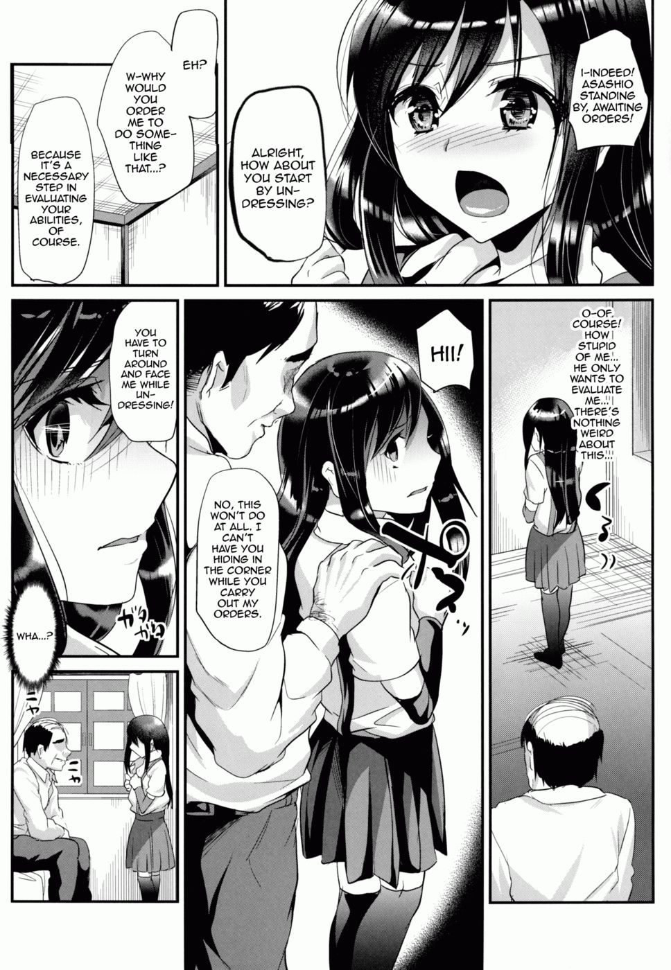 Hentai Manga Comic-Asashio-chan is a Really Hard Worker-Read-5